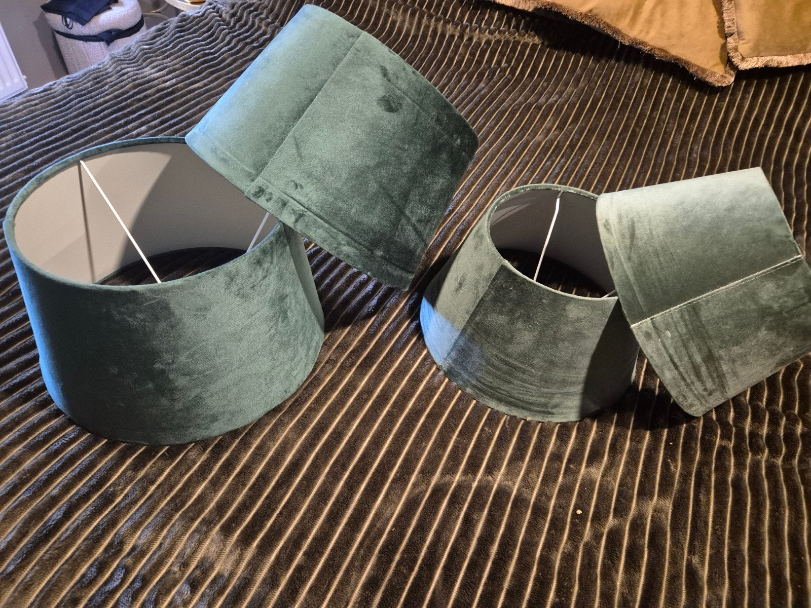 mooie velvet lampenkappen, Ophalen of Verzenden
