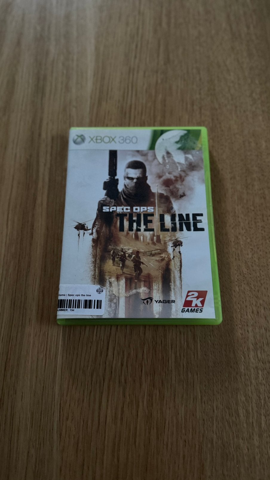 Spec Ops The Line Xbox 360 IN GOEDE STAAT, Spelcomputers en Games, Avontuur en Actie, Vanaf 18 jaar, 1 speler, Ophalen of Verzenden