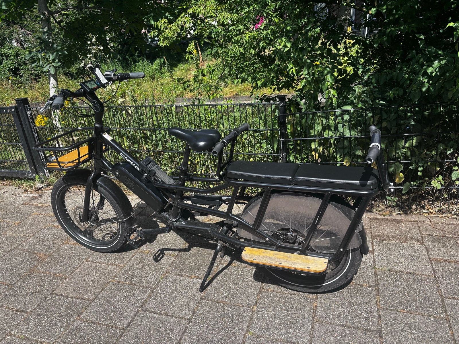 Elektrische longtail fiets RadWagon 4, Fietsen en Brommers, Elektrische fietsen, Gebruikt, Overige merken, 51 tot 55 cm, 50 km per accu of meer
