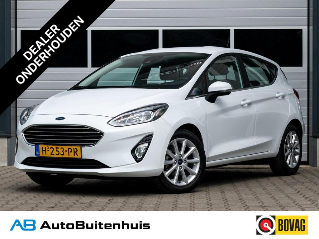 Ford Fiesta 1.0 EcoBoost Titanium|1e EIGENAAR|CLIMATE|CARPLA, Voorwielaandrijving, 94 pk, Gebruikt, Euro 6
