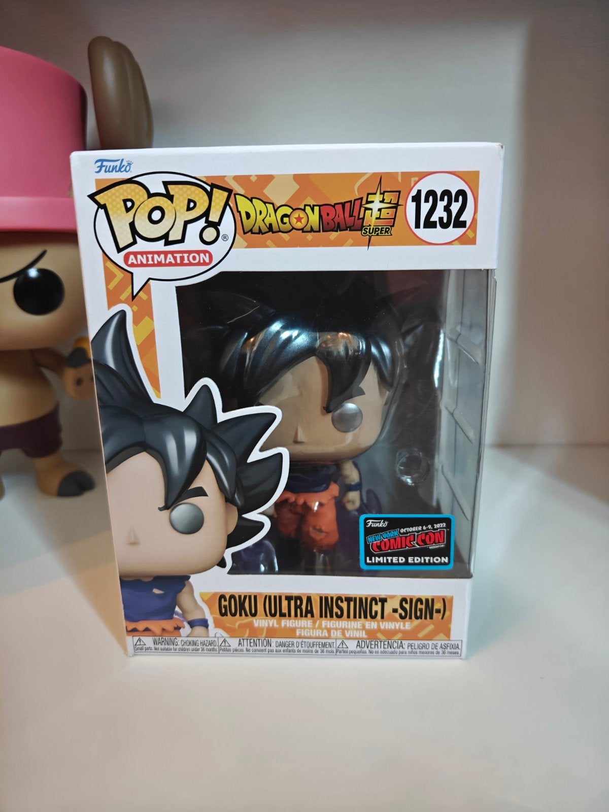 Funko Pop! Goku Ultra Instinct -Sign- NYCC Limited Edition, Kinderen en Baby's, Ophalen of Verzenden, Nieuw