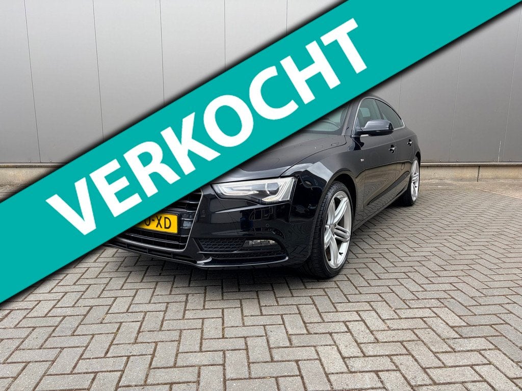 Audi A5 Sportback 1.8 TFSI Pro Line S, Euro 5, Gebruikt, Zwart, 4 cilinders