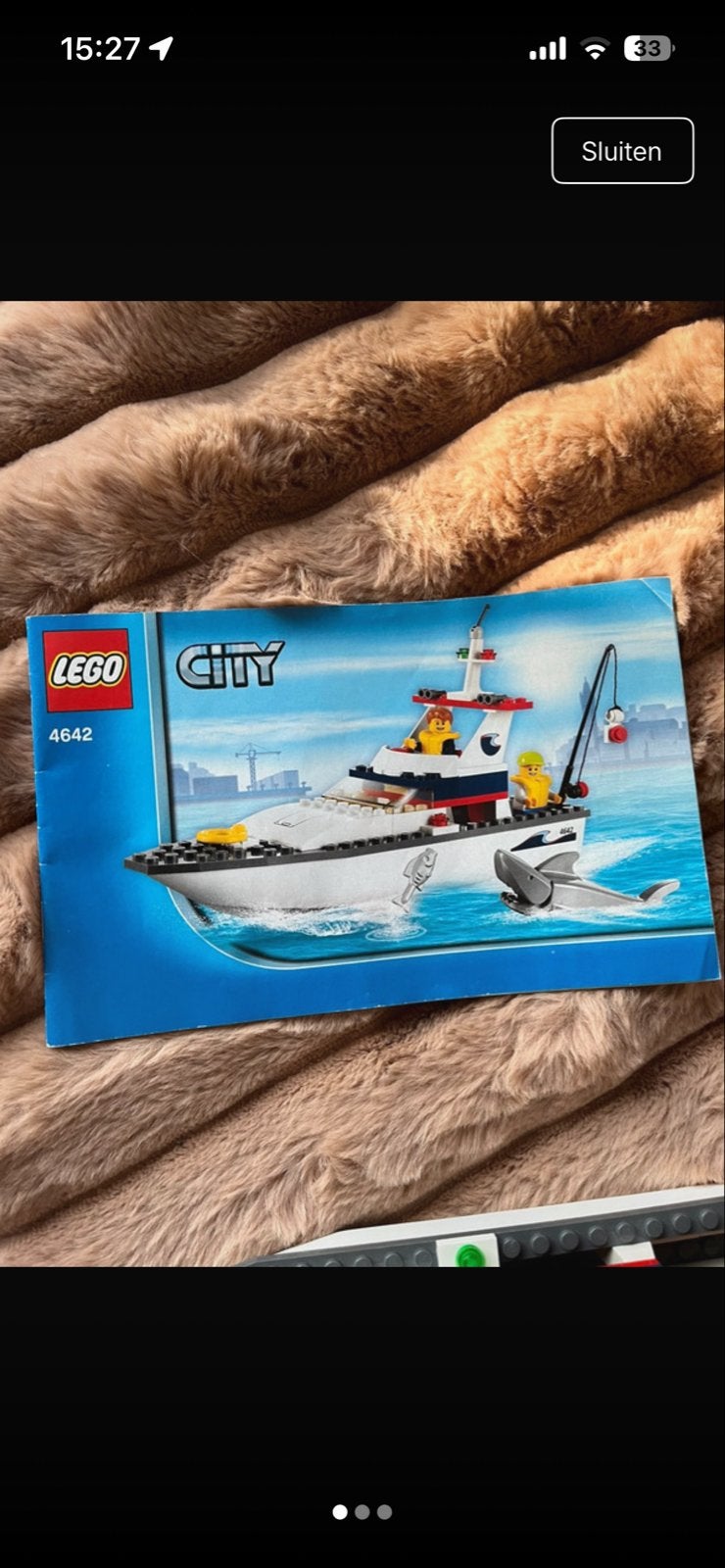 Lego City set 4642 compleet met nieuw touw, Lego, Ophalen of Verzenden, Compleet, Complete set