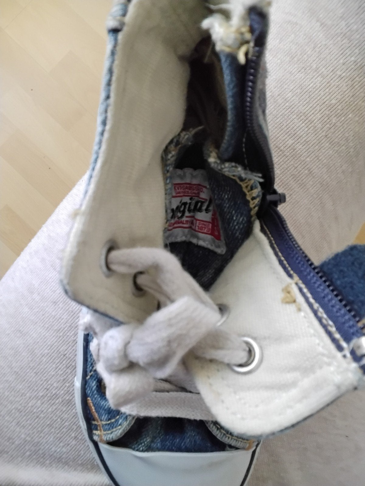levis sneakers 35, Jongen of Meisje, Overige typen, Ophalen of Verzenden, Zo goed als nieuw