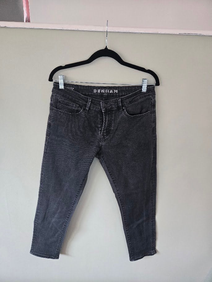 Denham Jeans Monroe Black 27/32, Denham, Zwart, Ophalen of Verzenden, W27 (confectie 34) of kleiner