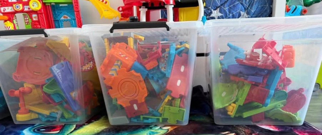 Grote set toet toet auto’s, Kinderen en Baby's, Speelgoed | Vtech, Ophalen, Zo goed als nieuw, 2 tot 4 jaar