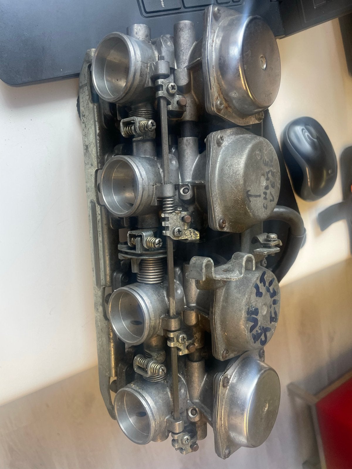 Honda CBR Carburateur Set - Gebruikt, Ophalen of Verzenden, Gebruikt