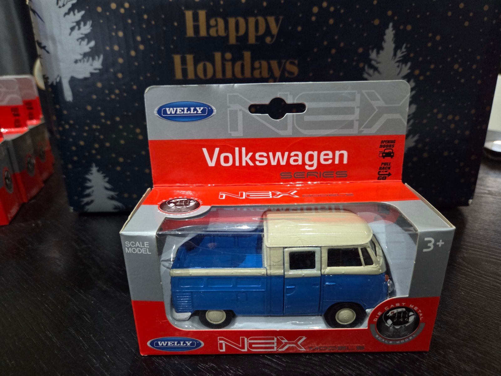 Vw T1 Double Cabin Welly Nex, Ophalen of Verzenden, Zo goed als nieuw, Auto, Overige merken