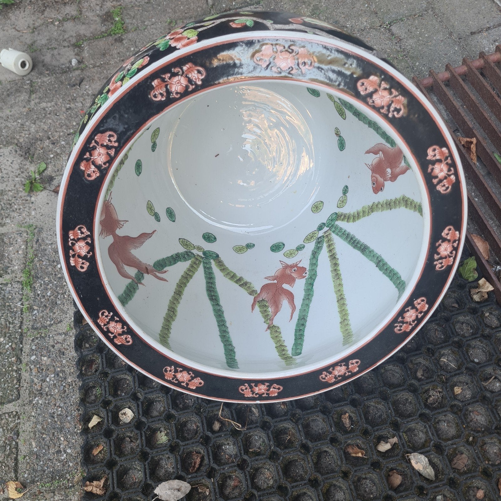 Aziatische vaas, Ophalen