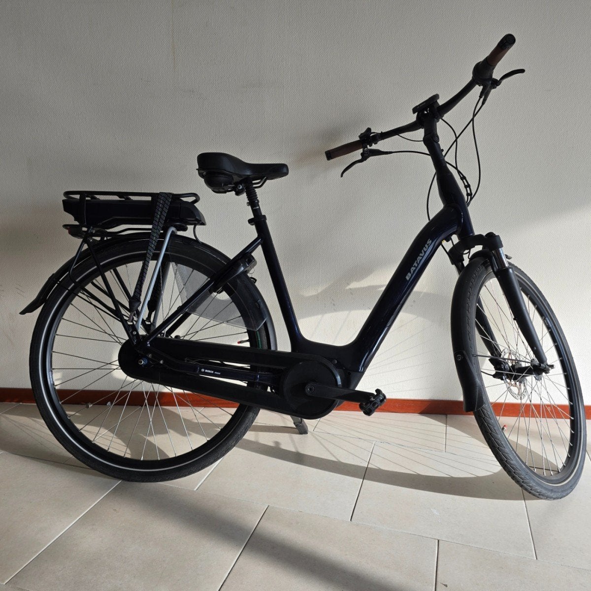 BATAVUS Finez E-go Active Plus Dames blauw 53cm, Ophalen, Gebruikt, -, -