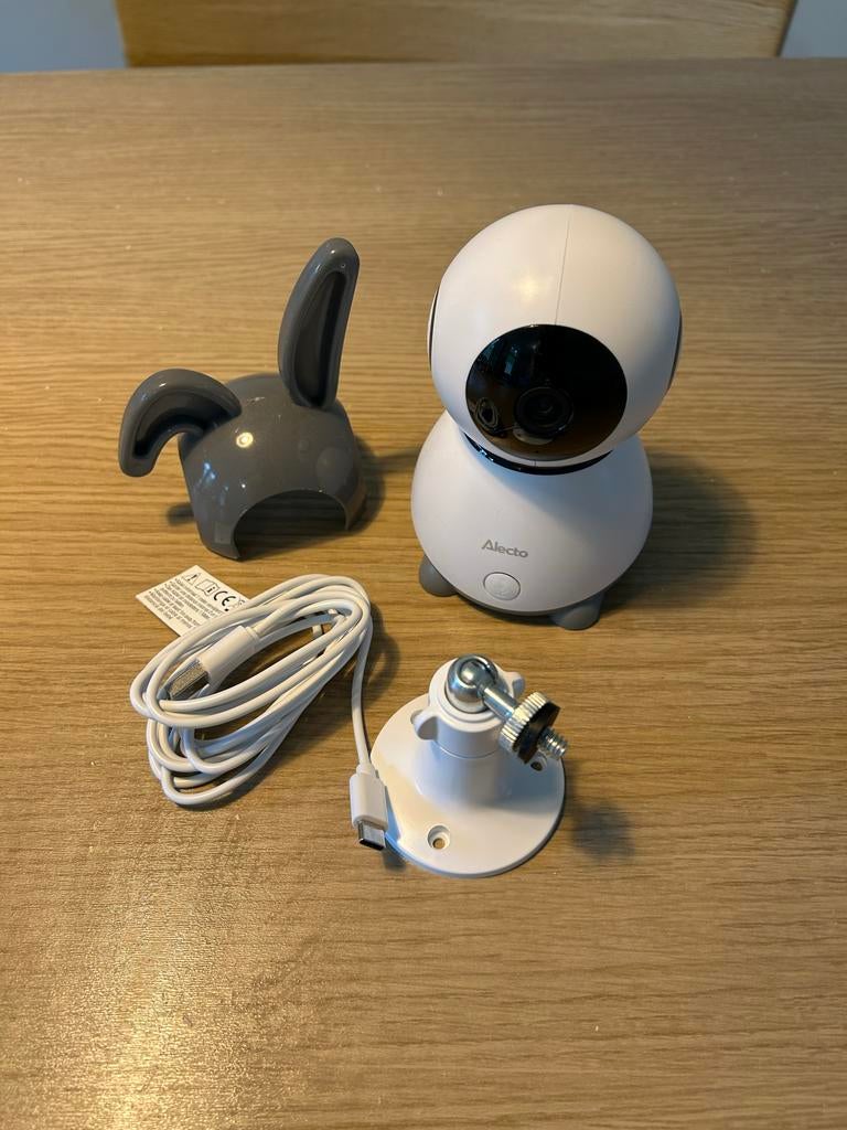 Wi-Fi Babyfoon met Camera (Alecto SMARTBABY10), Ophalen, Zo goed als nieuw, 250 meter of meer, Camera
