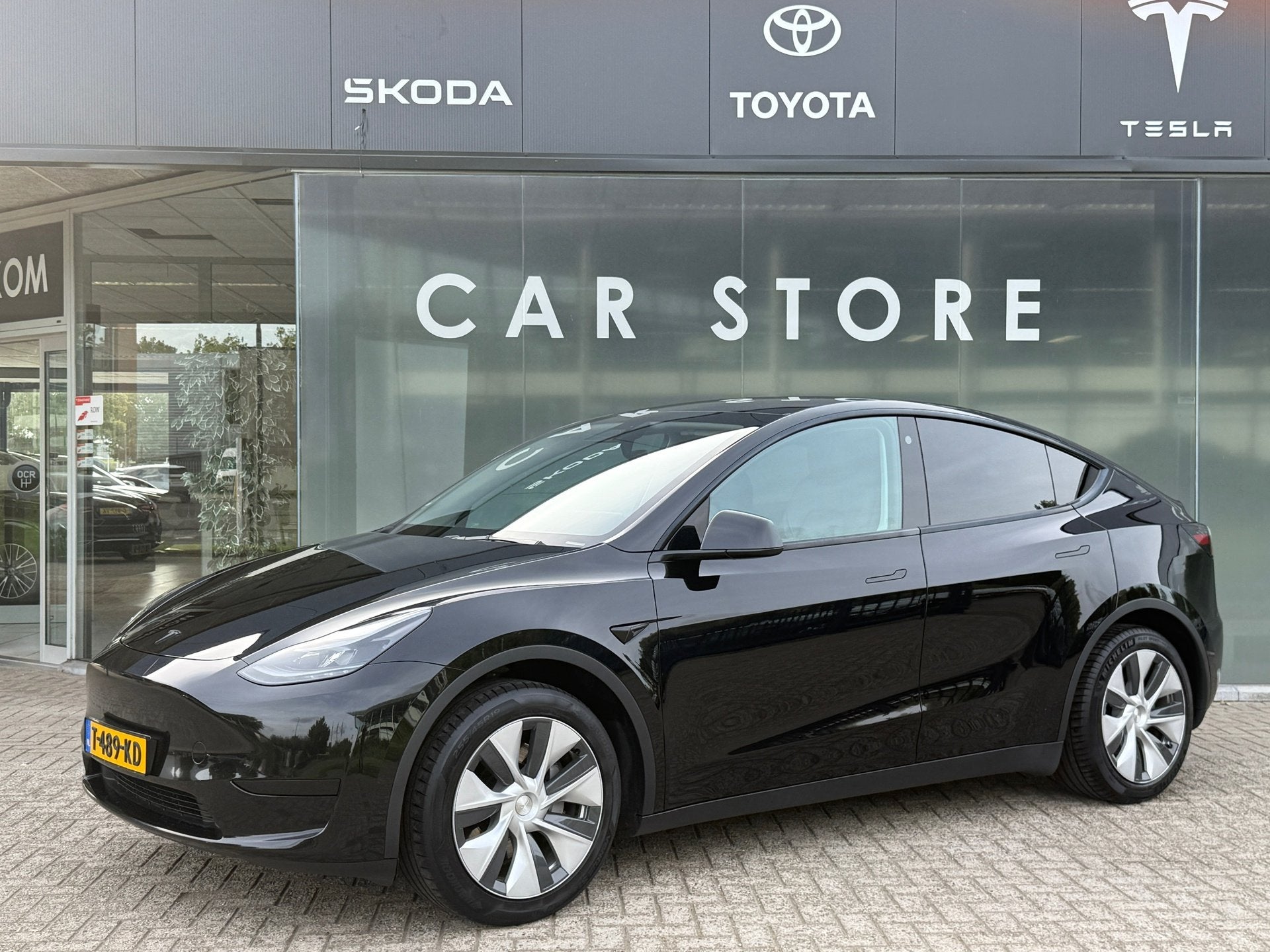 Tesla Model Y RWD 58 kWh 91% SOH LFP Autopilot, Automaat, Achterwielaandrijving, Gebruikt, Zwart