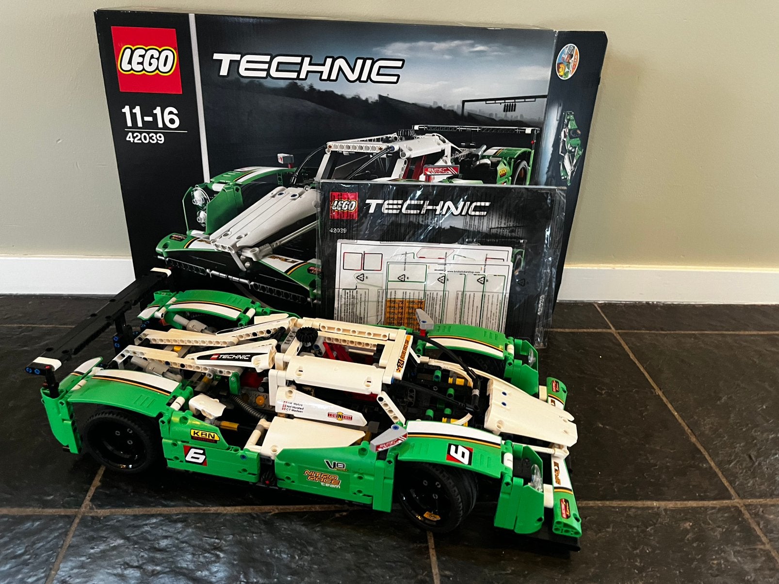 Lego technic 24 uurs auto (42039), Ophalen of Verzenden, Zo goed als nieuw, Lego