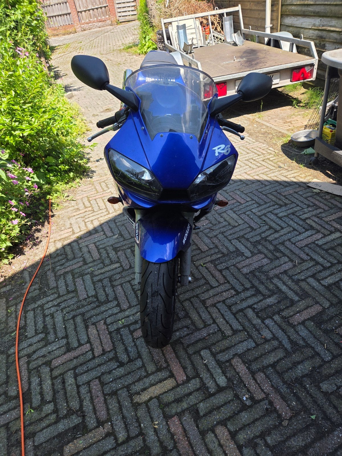 Yamaha R6 1999 verkocht in onderdelen, Ophalen, Gebruikt