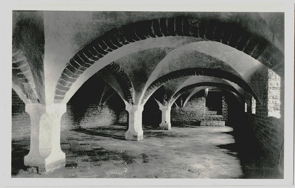 Ter Apel, de Kloosterkelder ongelopen, uitgever van der Helm, Verzenden, 1940 tot 1960, Ongelopen, Groningen
