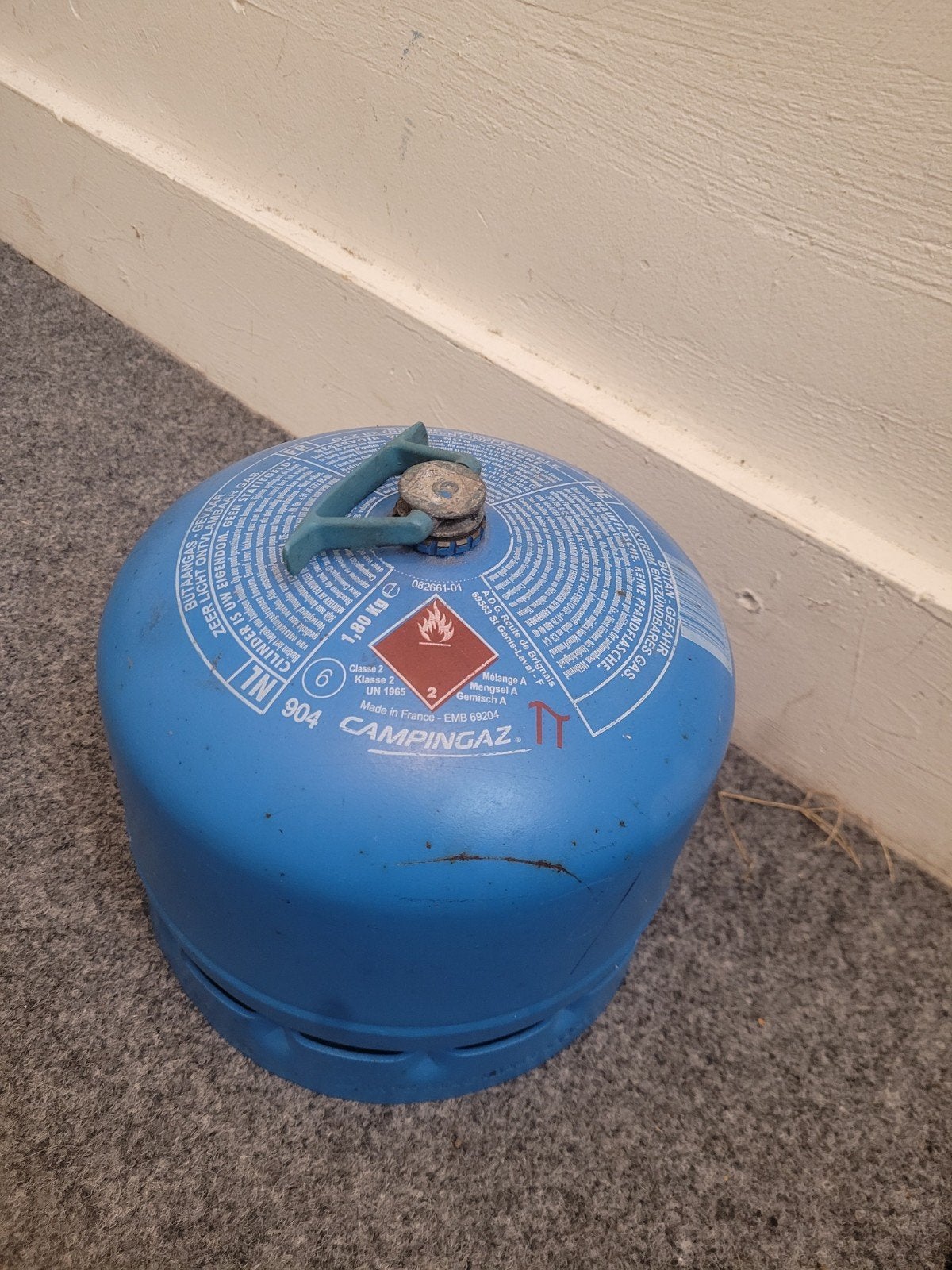 Campingaz gasfles 1,80 kg, Ophalen, Gebruikt