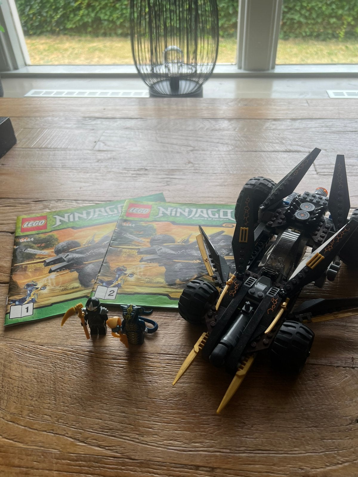 Lego ninjago 9444, Ophalen of Verzenden, Zo goed als nieuw, 1:72 tot 1:144, Overige merken