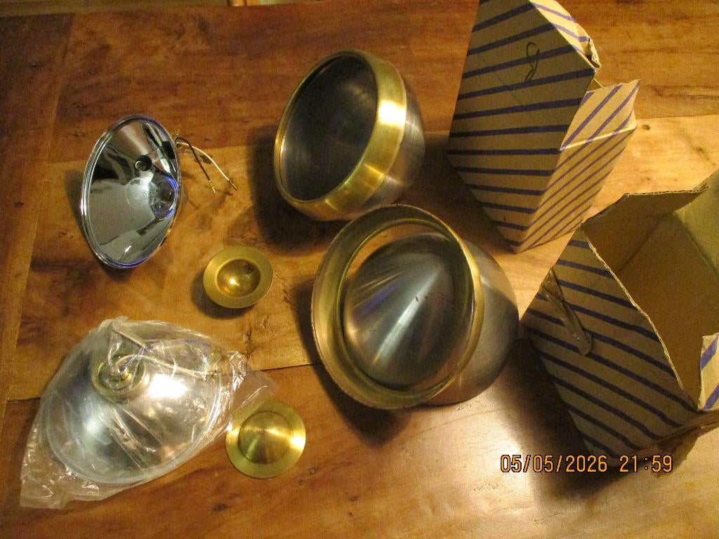 Oldtimer auto koplampenkit, Auto-onderdelen, Verlichting, Verzenden, Nieuw, Universele onderdelen