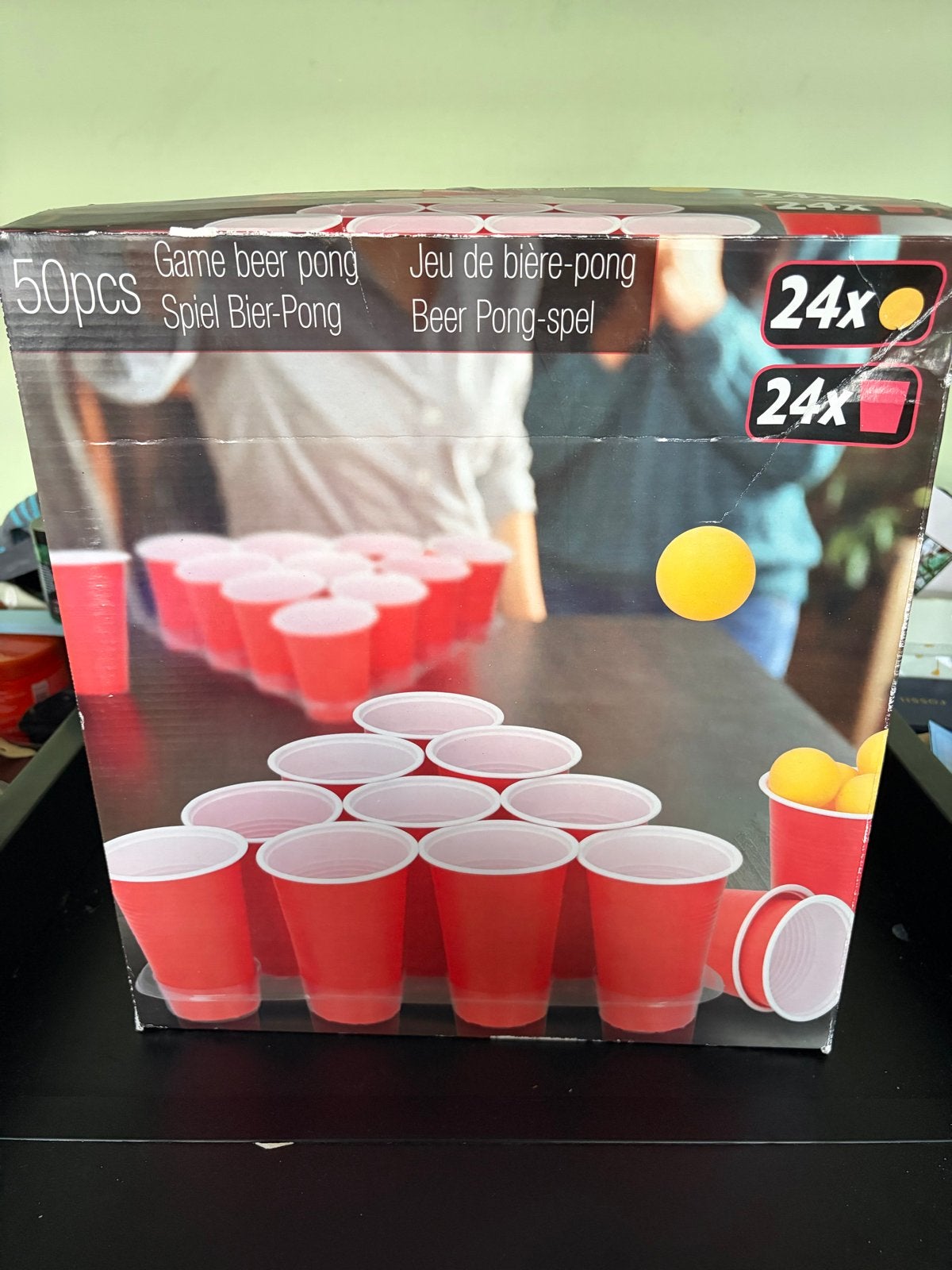 Beer Pong-spel - 50-delige set voor feestjes, Vijf spelers of meer, Ophalen of Verzenden, Nieuw