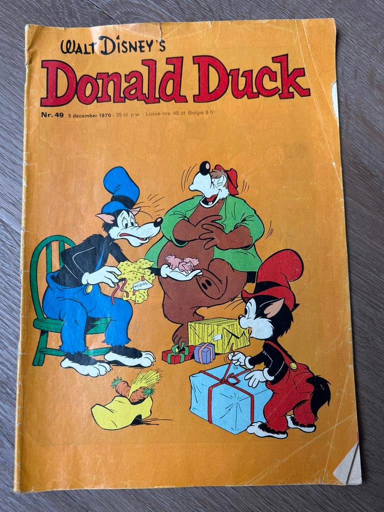 Walt Disney's Donald Duck Nr. 49 - 5 december 1970, Boeken, Stripboeken, Eén stripboek, Ophalen of Verzenden, Zo goed als nieuw