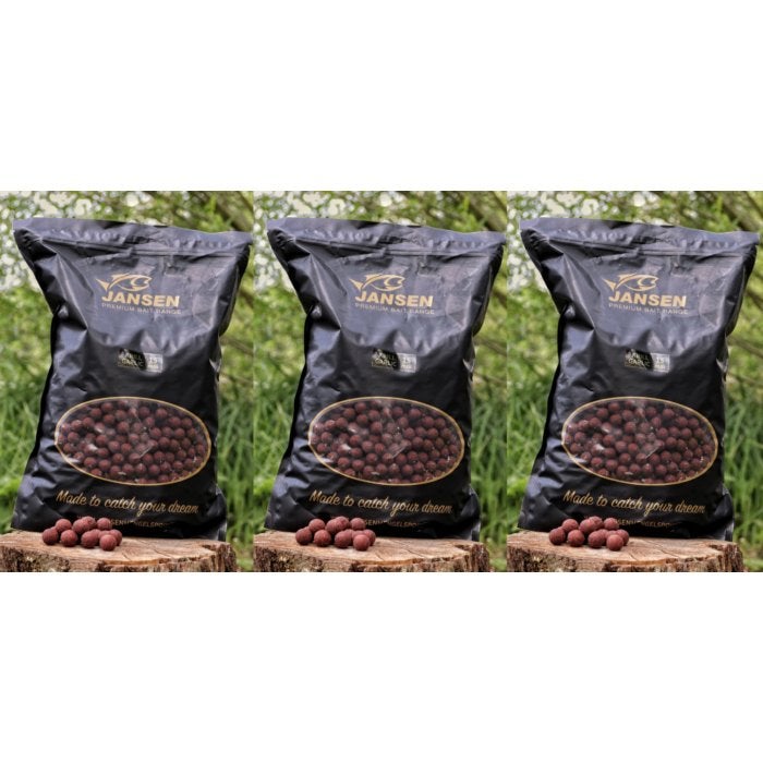 15KG BULKDEAL Jansen Premium Bait Range Boilies Krill Garlic, Ophalen of Verzenden, Nieuw, Overige typen