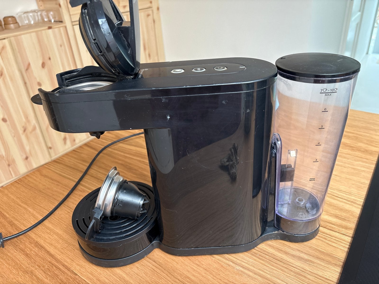 Senseo Switch 2-in-1 Koffiezetapparaat HD6592/60 Zwart, Witgoed en Apparatuur, Koffiezetapparaten, Ophalen, Afneembaar waterreservoir
