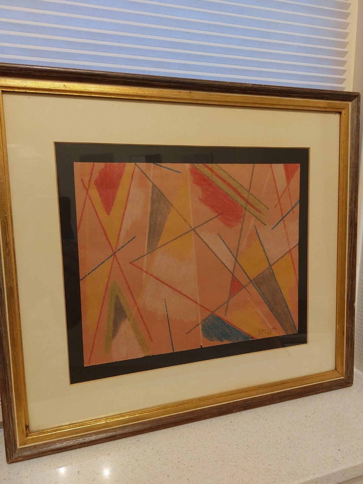Ger Gerrits (1893-1965) werk op papier, 1955, Ophalen of Verzenden