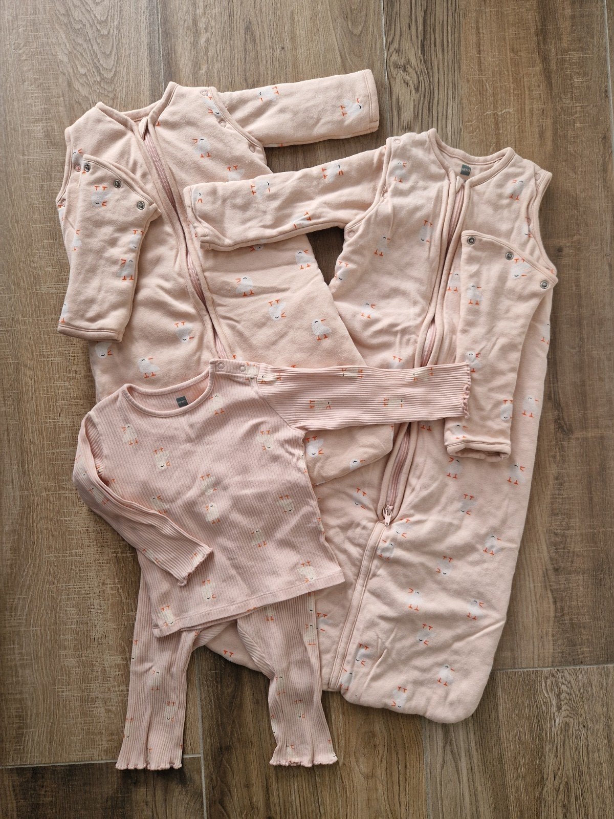 Hema winterslaapzakken 3tog (50-62, 68-80) + pyjama 74-80, Ophalen of Verzenden, Gebruikt, Hema, Meisje