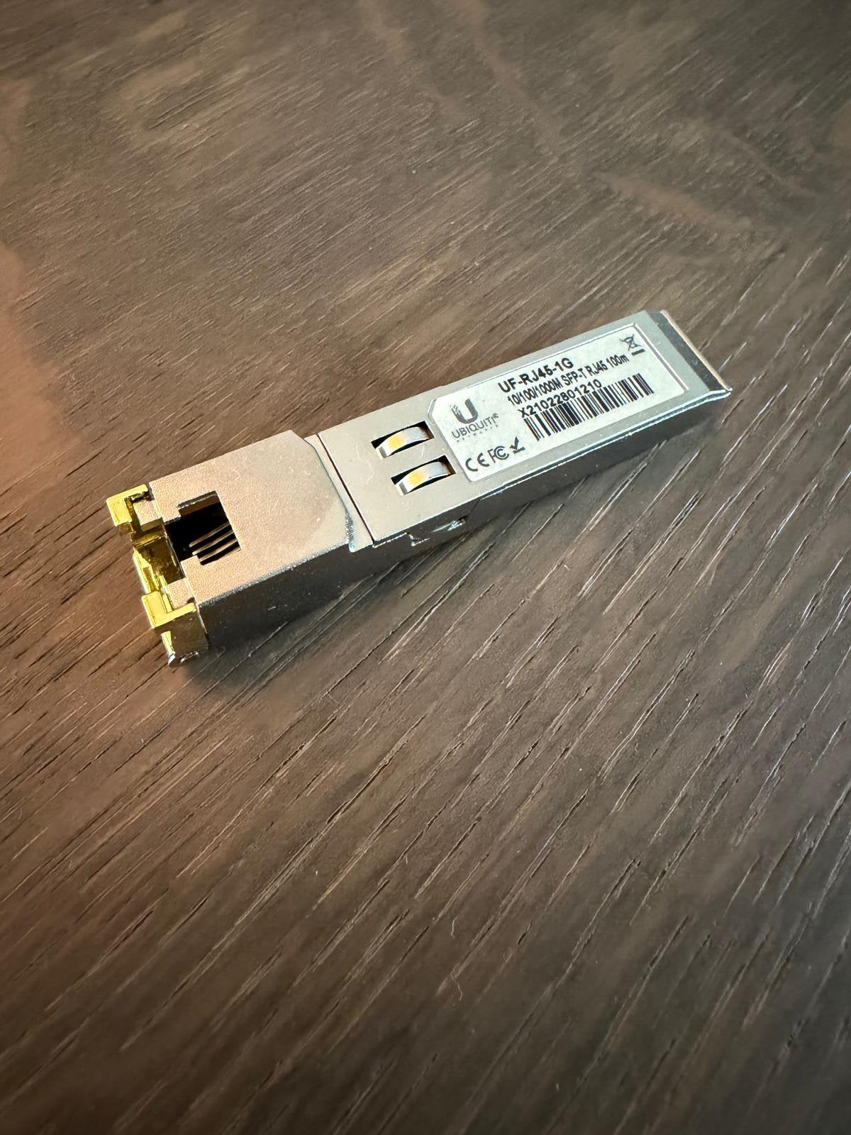 Ubiquiti UF-RJ45-1G SFP Module, Computers en Software, Netwerk switches, Zo goed als nieuw, Ophalen of Verzenden