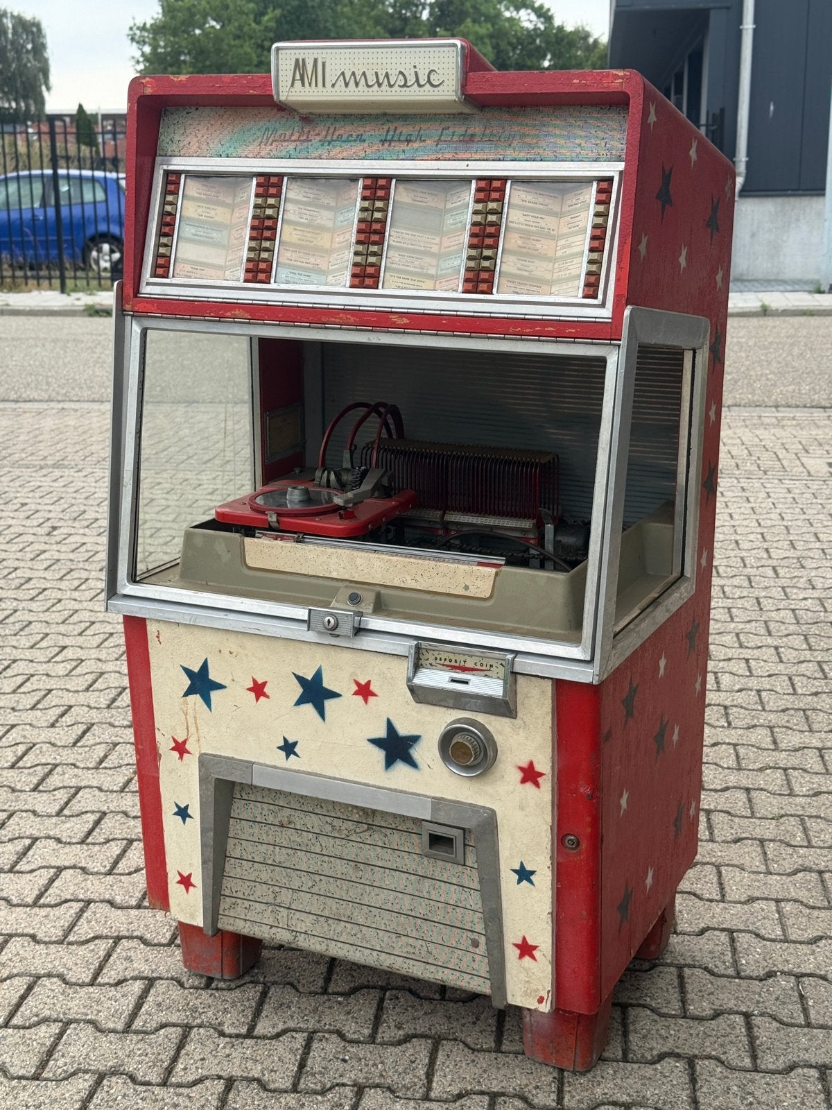 JUKEBOX DEAL : AMI # F80 jukebox., Verzamelen, Automaten | Jukeboxen, Ophalen, Ami, Gebruikt, 1950 tot 1960