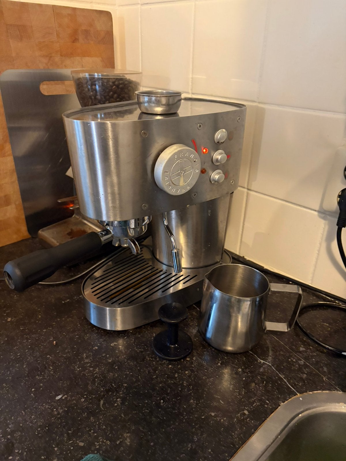 Koffiezetapparaat francis, Ophalen, Gebruikt