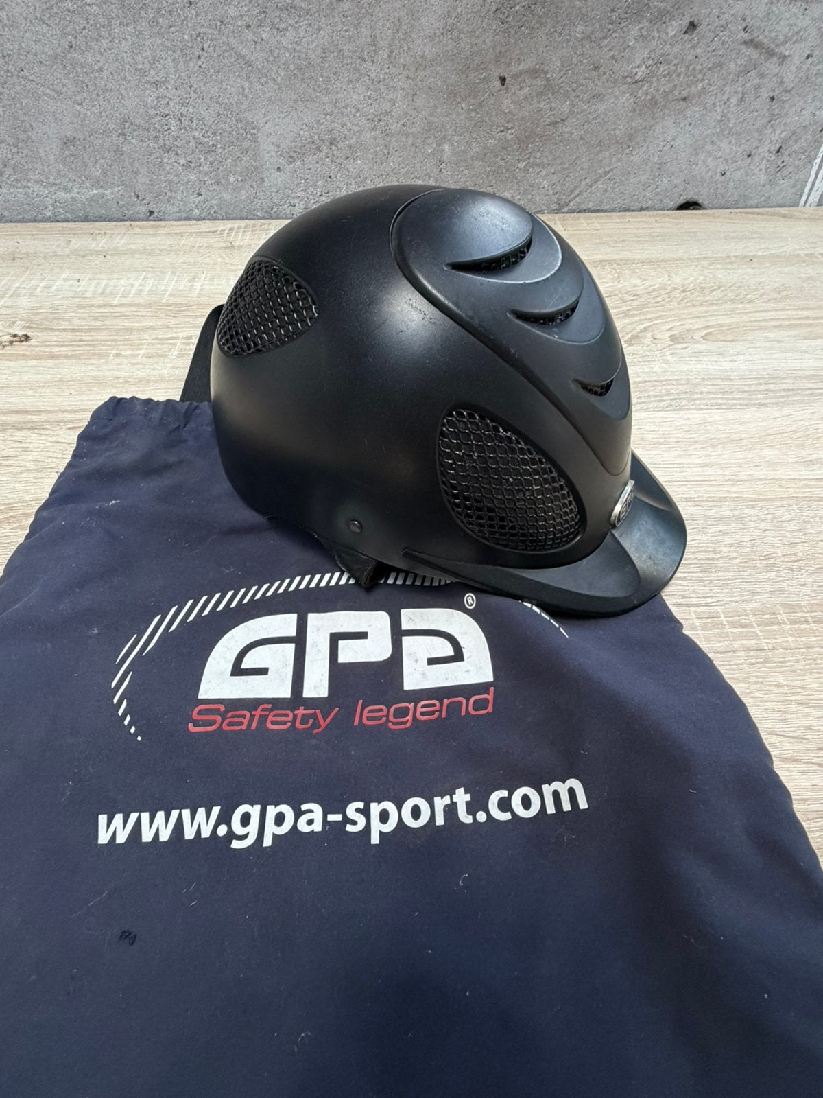 Paardrijhelm GPA Speed Air Evolution, Ophalen of Verzenden, Tweedehands, Overige merken
