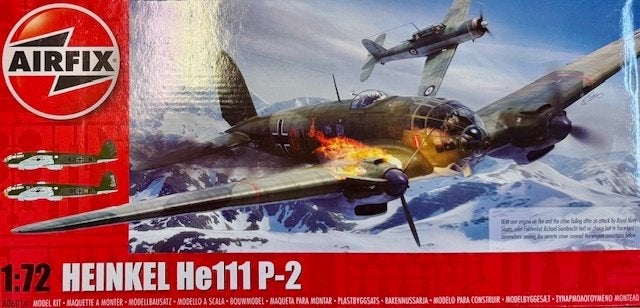 Coelianmodels, Airfix 07007C, He-111 P-2, 1/72, € 29,99, Overige merken, 1:72 tot 1:144, Nieuw, Ophalen of Verzenden