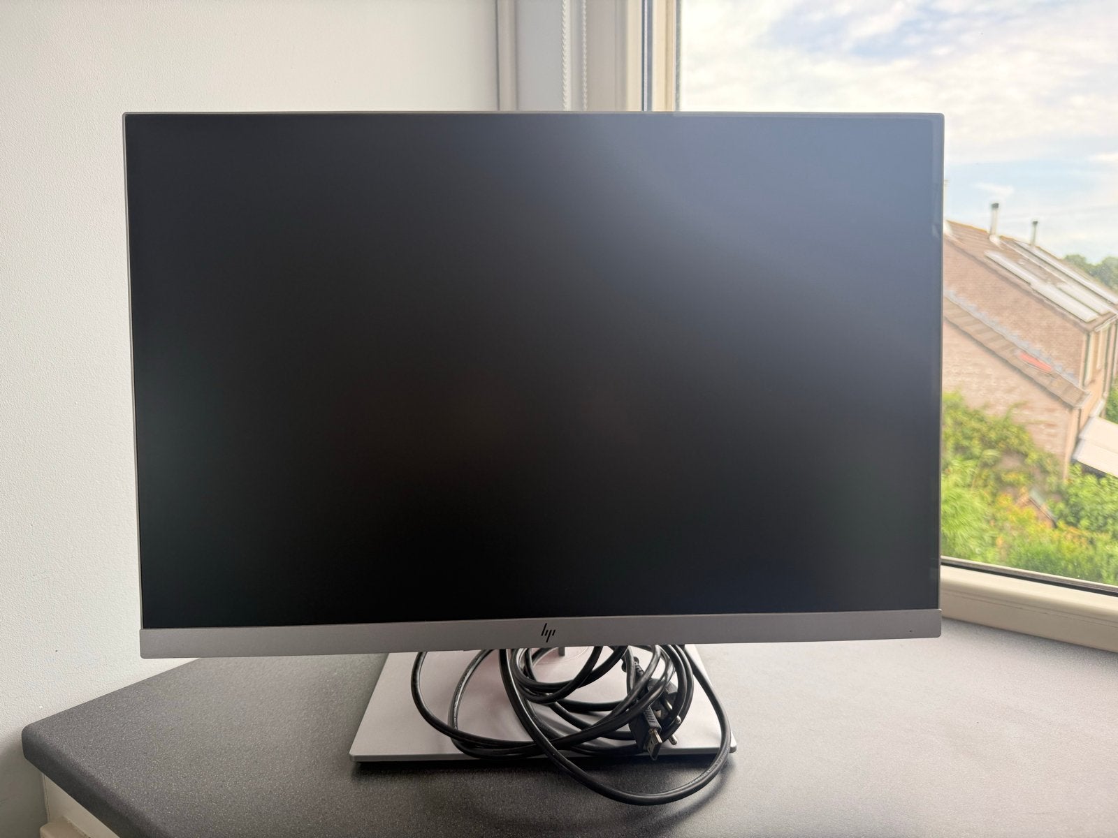 HP EliteDisplay E243i 24 inch monitor beeldscherm 1920x1080, Ophalen, IPS, In hoogte verstelbaar, Full HD