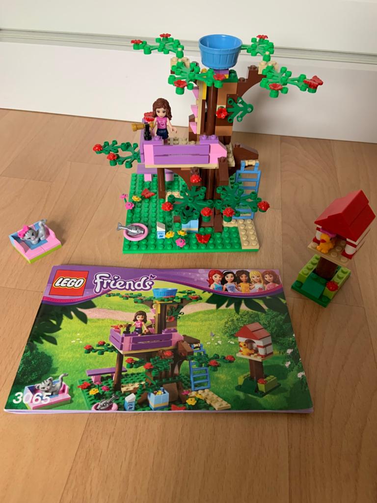 LEGO Friends Olivia’s Boomhut - 3065 (COMPLEET), Overige thema's, Lego, Compleet, Ophalen of Verzenden
