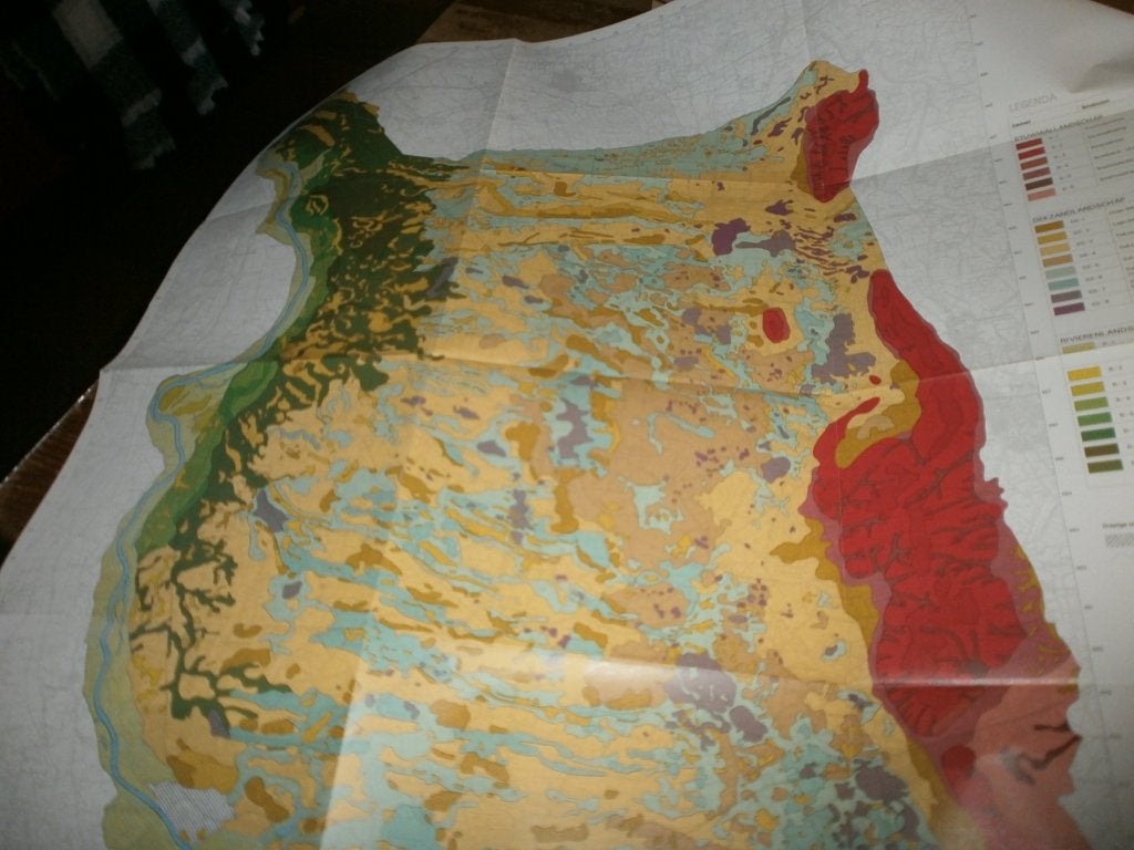 van de hunnepe tot de zee waterschap salland met topokaart, Boeken, Ophalen of Verzenden, Zo goed als nieuw