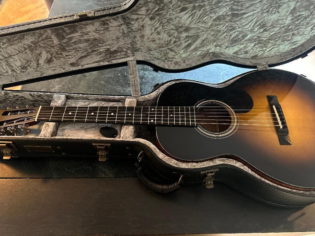 Eastman E10OO TC-SB 00 gitaar + LR Baggs pickup + koffer, Muziek en Instrumenten, Snaarinstrumenten | Gitaren | Akoestisch, Ophalen of Verzenden