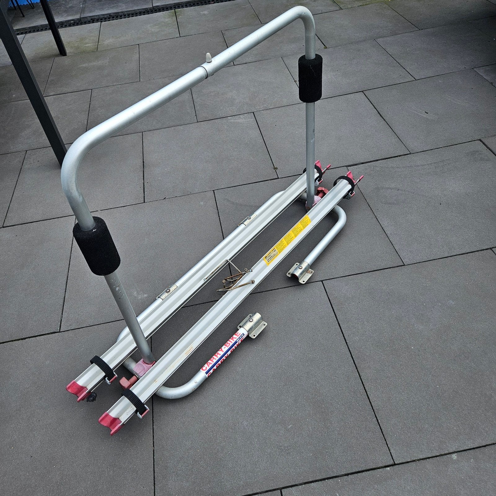 Fiamma carry-bike/fietsdrager, Ophalen