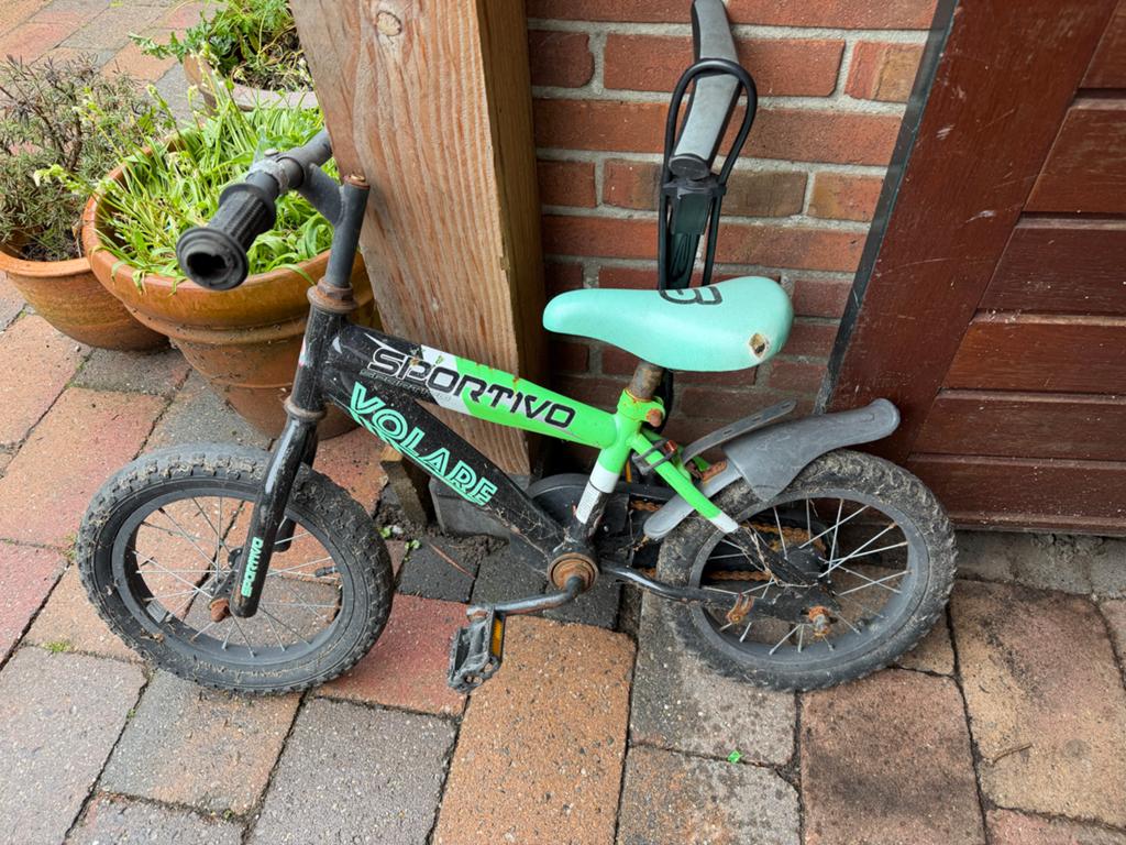Volare Sportivo Kinderfiets opknapper, Ophalen, Gebruikt, Staal, Minder dan 16 inch