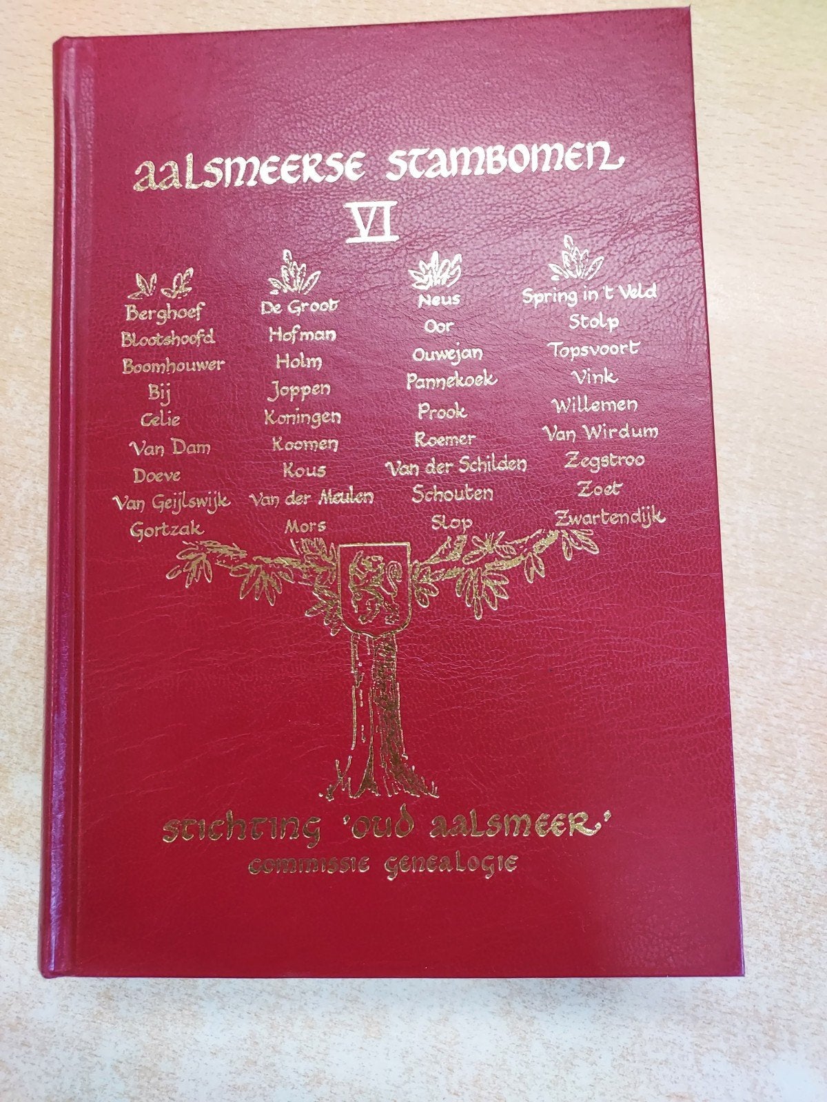 Aalsmeerse stambomen   isbn: 9789080053144, Ophalen of Verzenden, Gelezen