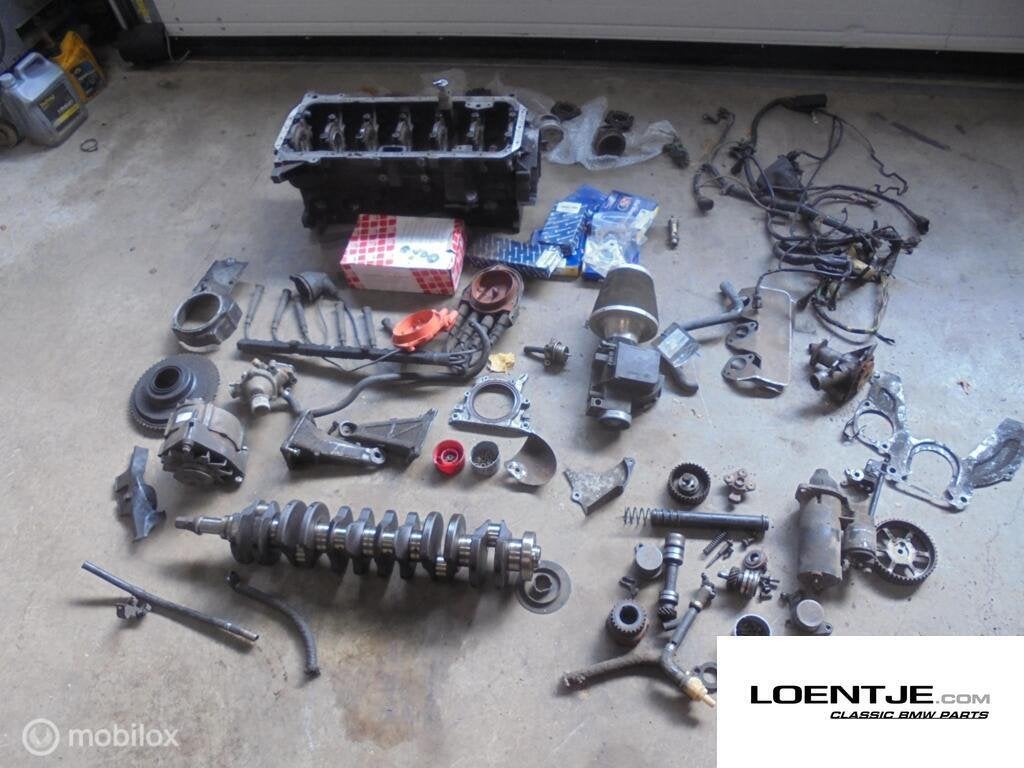 Motorblok BMW e30 m20b25 onderblok met toebehoren 325i m20, Gebruikt, Ophalen of Verzenden, BMW