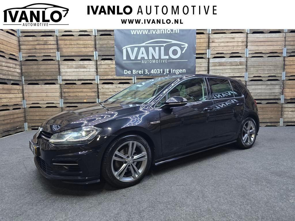 Volkswagen Golf 1.4 TSI R-Line Highline VCP LED Matrix Clima, Auto's, Voorwielaandrijving, Gebruikt, 4 cilinders, Zwart