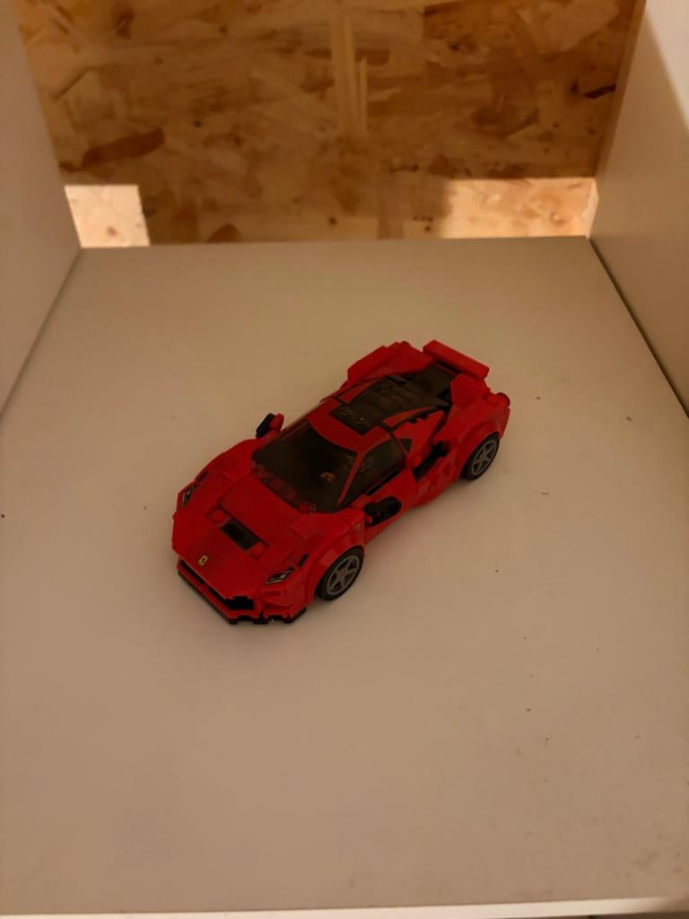 LEGO Speed Champions 76895 - Ferrari F8 Tributo rood, Ophalen of Verzenden, Zo goed als nieuw