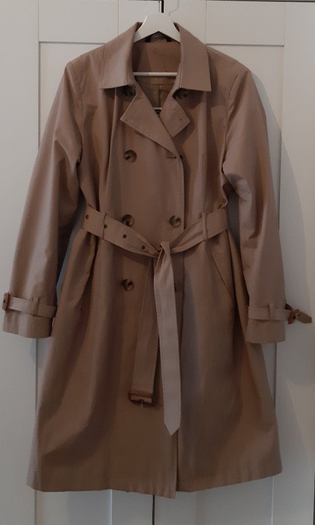 Ralph Lauren prachtige beige trenchcoat, Kleding | Dames, Maat 38/40 (M), Beige, Ophalen of Verzenden, Zo goed als nieuw