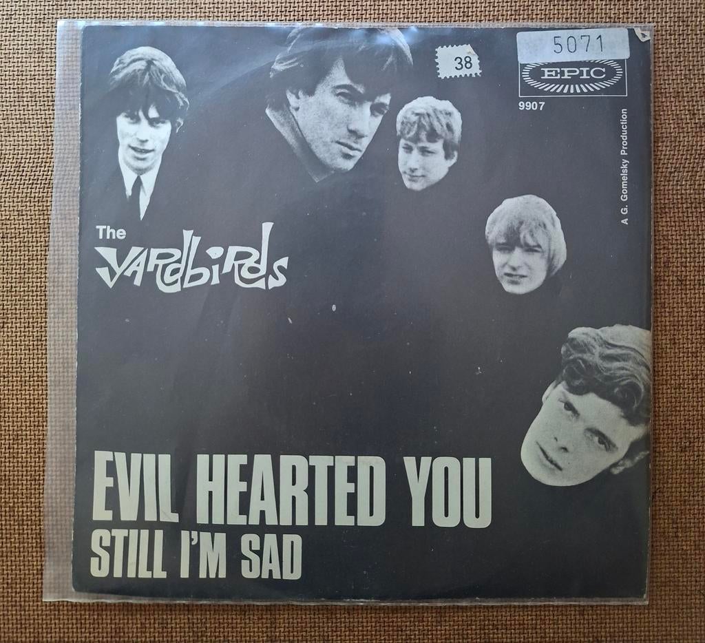 Yardbirds  - Evil hearted you - Single is TOP, Cd's en Dvd's, Vinyl Singles, Ophalen of Verzenden, Gebruikt, Pop