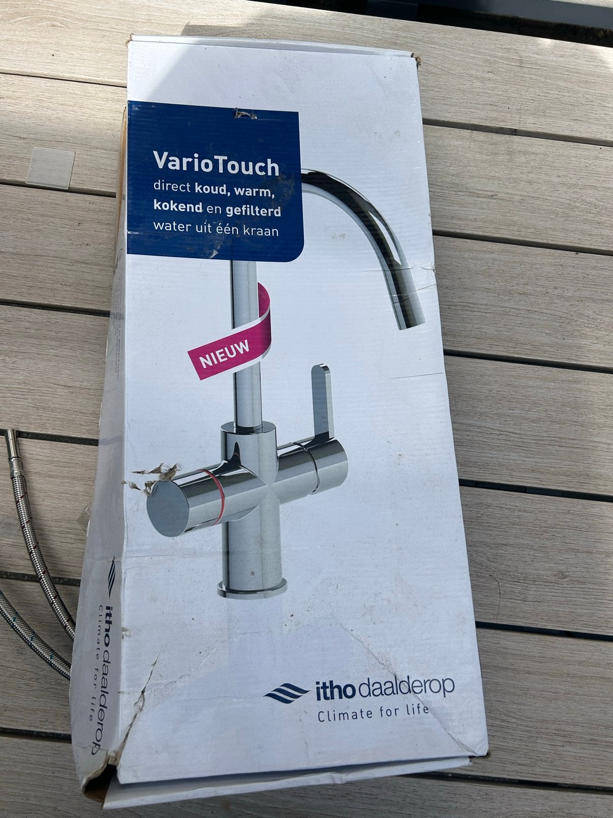 Itho Daalderop VarioTouch Kraan - Nieuw in doos, Ophalen, Nieuw, Chroom, Kraan