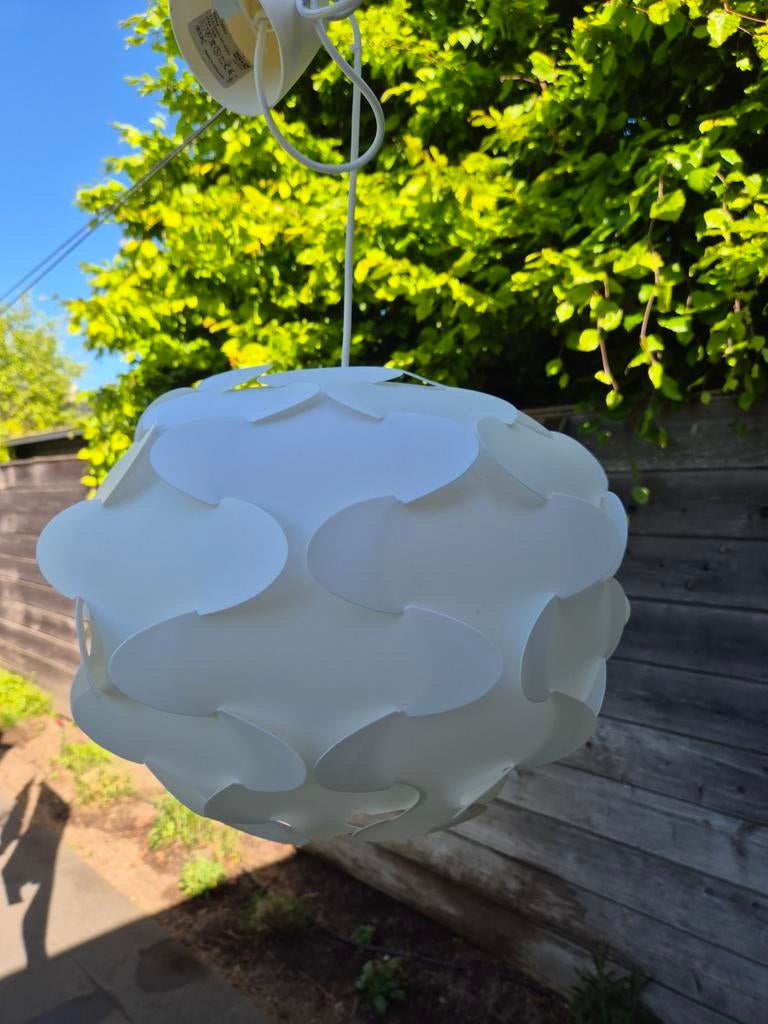 IKEA Hanglamp - Witte Wolk Design, Ophalen of Verzenden, Zo goed als nieuw, Kunststof, Modern, Scandinavisch, Speels