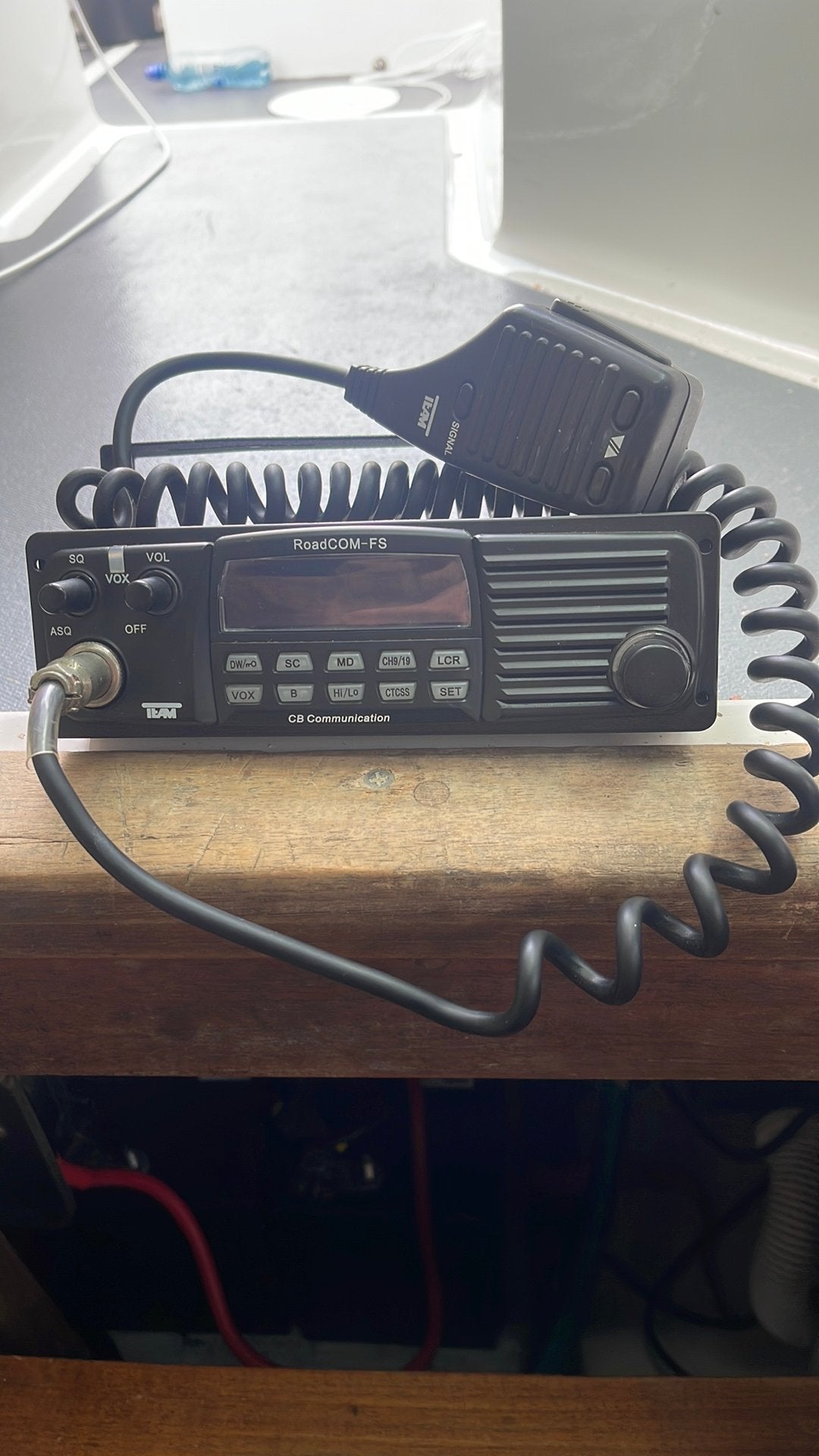 Team Roadcom-FS CB Transceiver Pro, Telecommunicatie, Ophalen of Verzenden, Zo goed als nieuw, 15 km of meer, Portofoon of Walkie-talkie