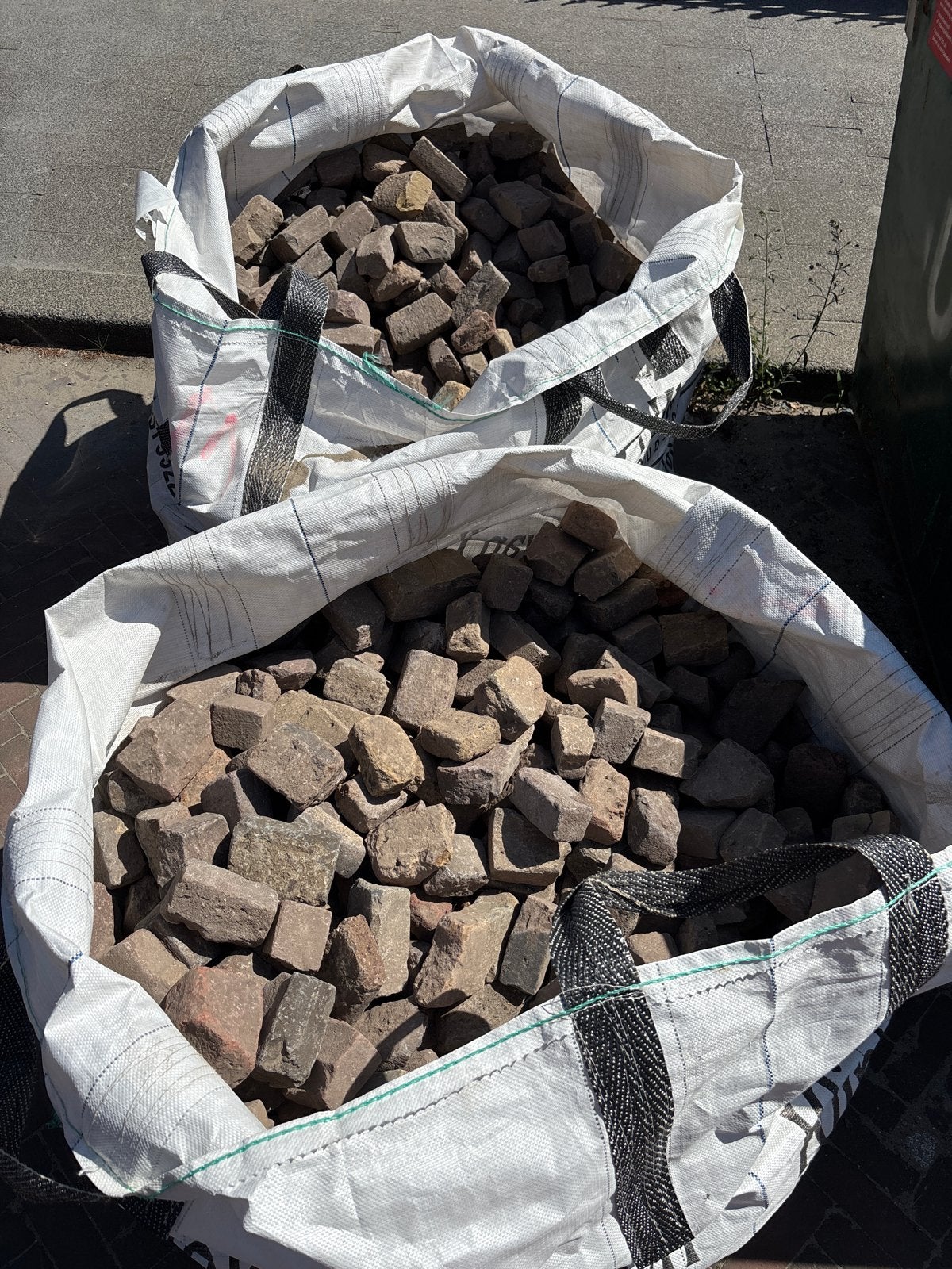 Gatis; oud hollandse klinkers (8 m2 afwijkende maatjes), Tuin en Terras, Ophalen, Overige materialen, Gebruikt, Klinkers