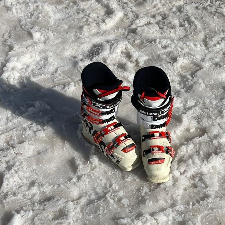 GEZOCHT oude ski schoenen, Ophalen, Gebruikt, Overige merken